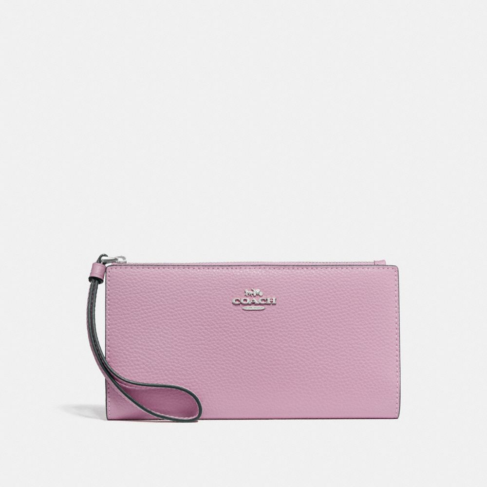 LONG WALLET - F73156 - LILAC/SILVER