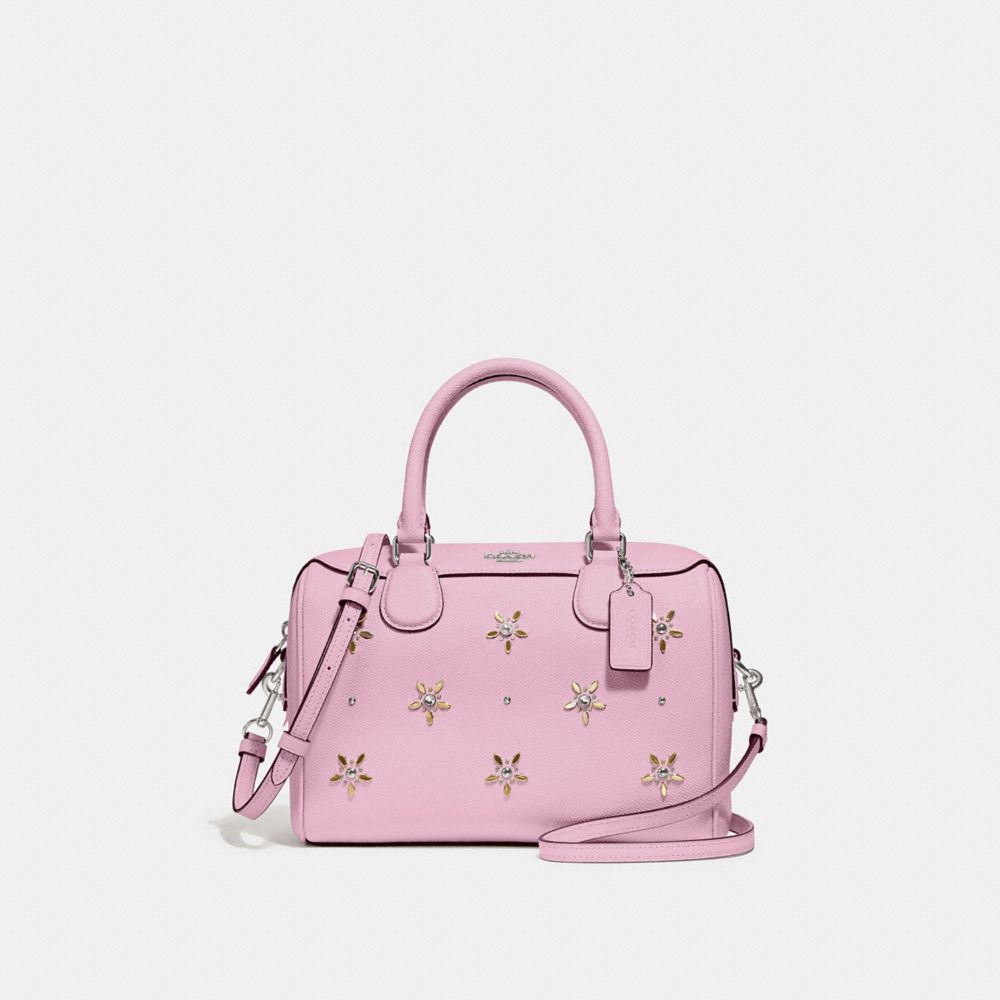 COACH F73172 - MINI BENNETT SATCHEL WITH ALLOVER STUDS TULIP