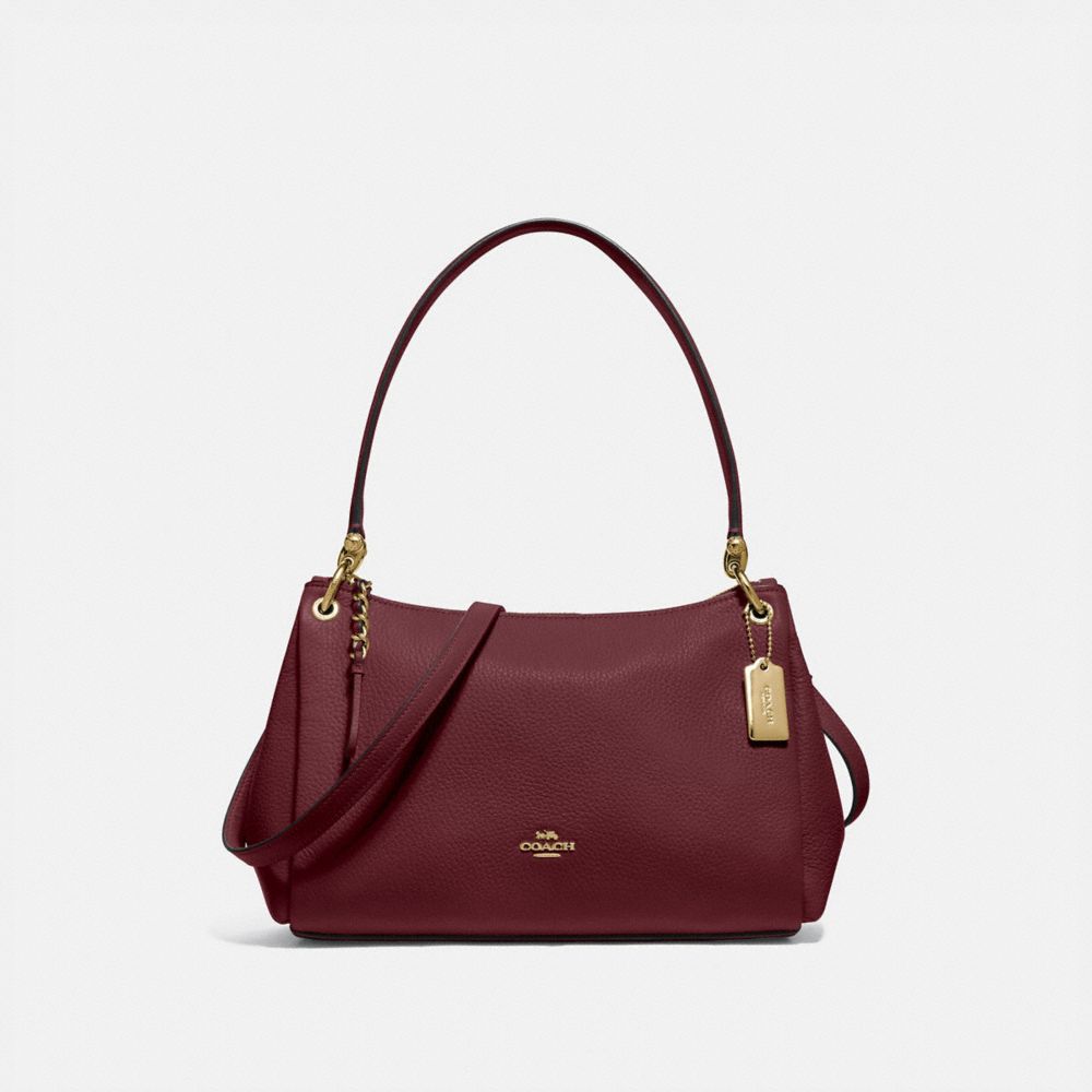 COACH F73196 SMALL MIA SHOULDER BAG IM/WINE