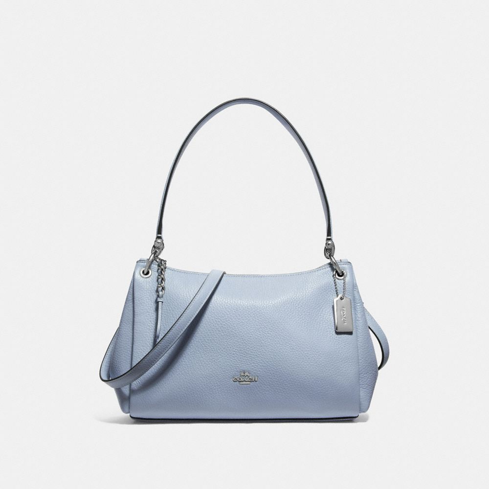 SMALL MIA SHOULDER BAG - F73196 - STEEL BLUE