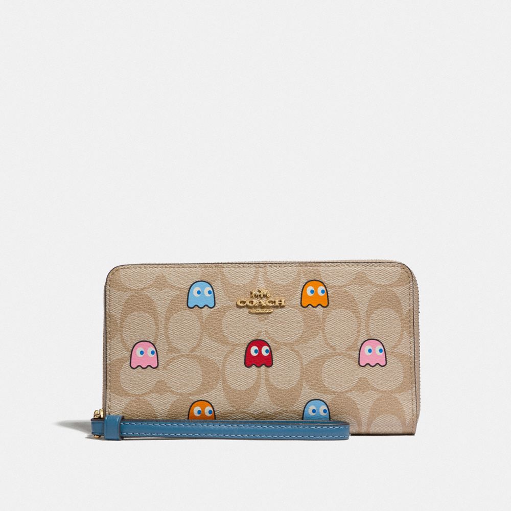 coach wallet pac man