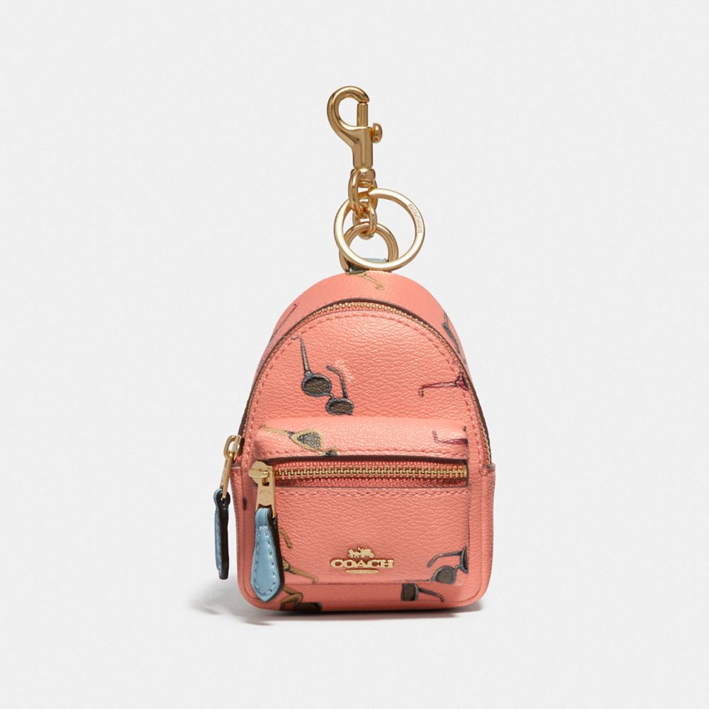 Coach backpack sale coin case