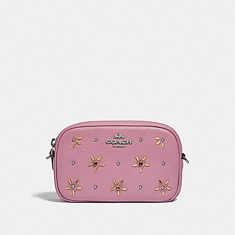 COACH F73614 CONVERTIBLE BELT BAG WITH ALLOVER STUDS TULIP