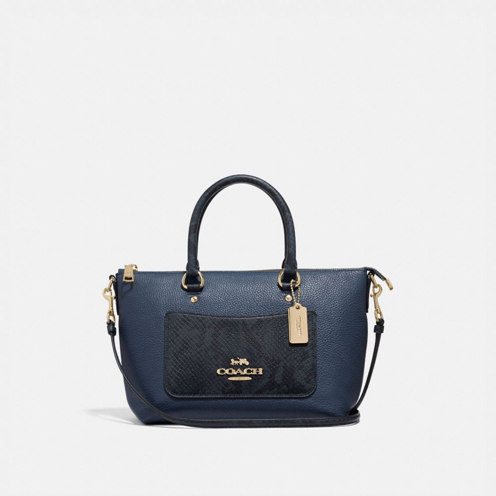 MINI EMMA SATCHEL - DARK DENIM - COACH F73697