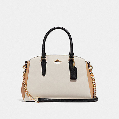 COACH SAGE CARRYALL IN COLORBLOCK - CHALK - F73712