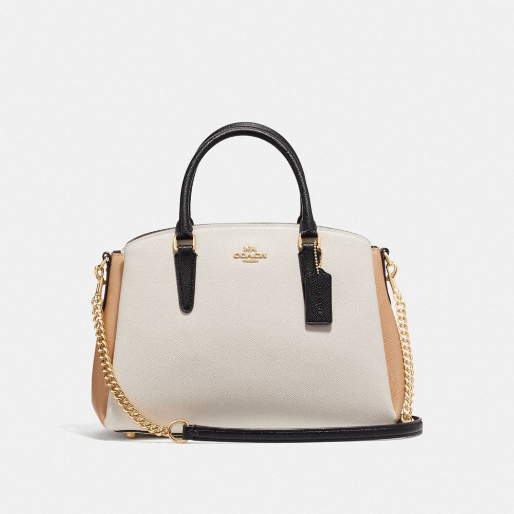 COACH SAGE CARRYALL IN COLORBLOCK - CHALK - F73713