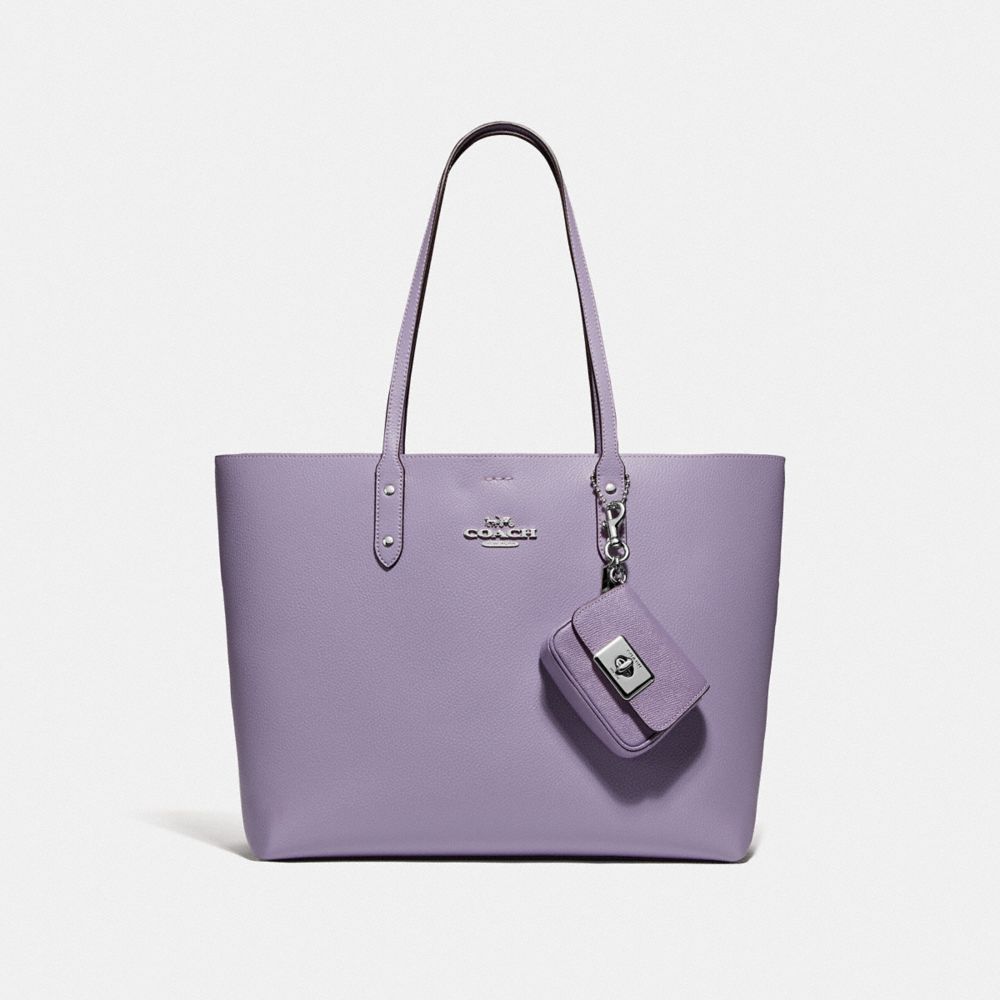 COACH F73858 MINI CASSIDY COIN CASE SV/LILAC