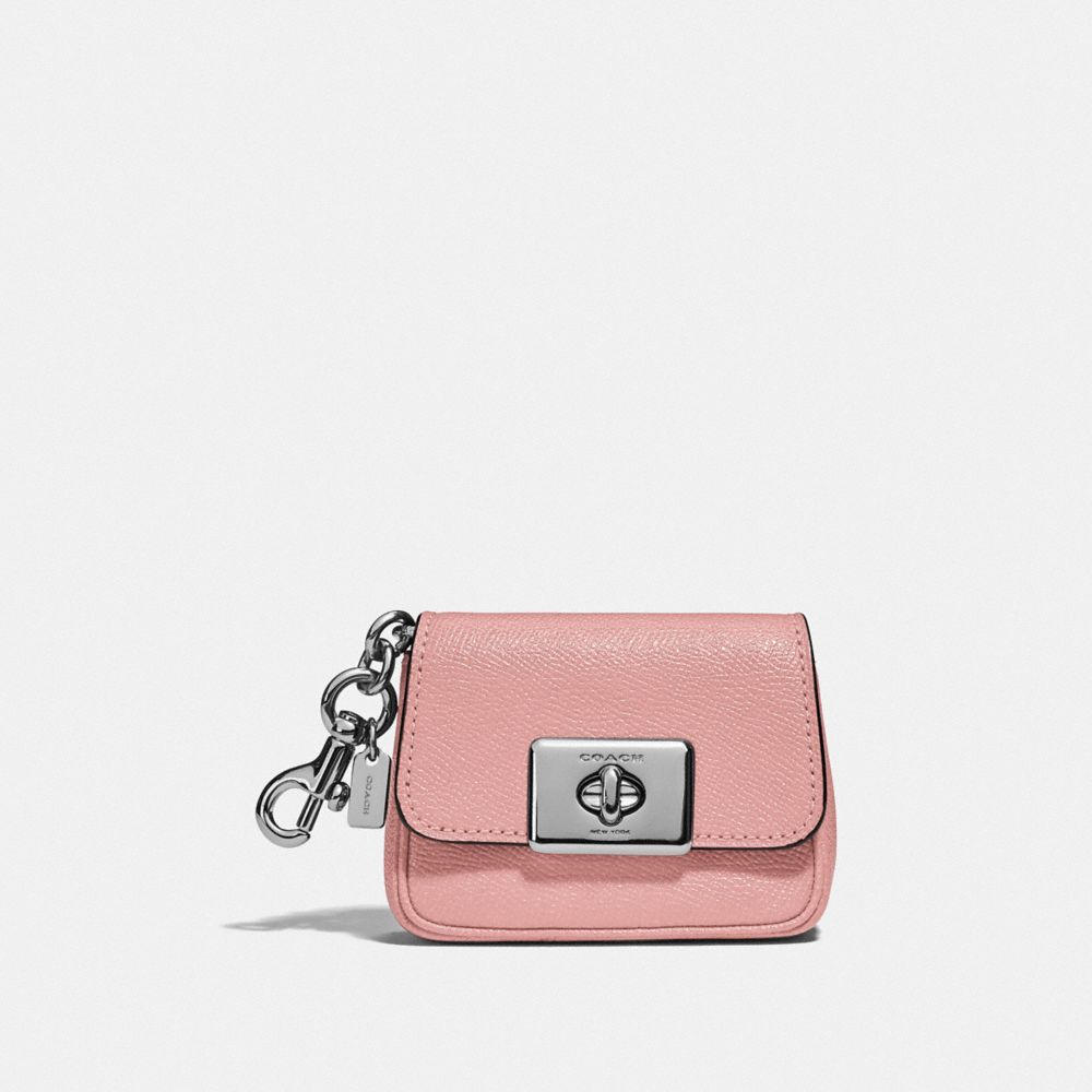 COACH MINI CASSIDY COIN CASE - IM/PINK PETAL - F73858