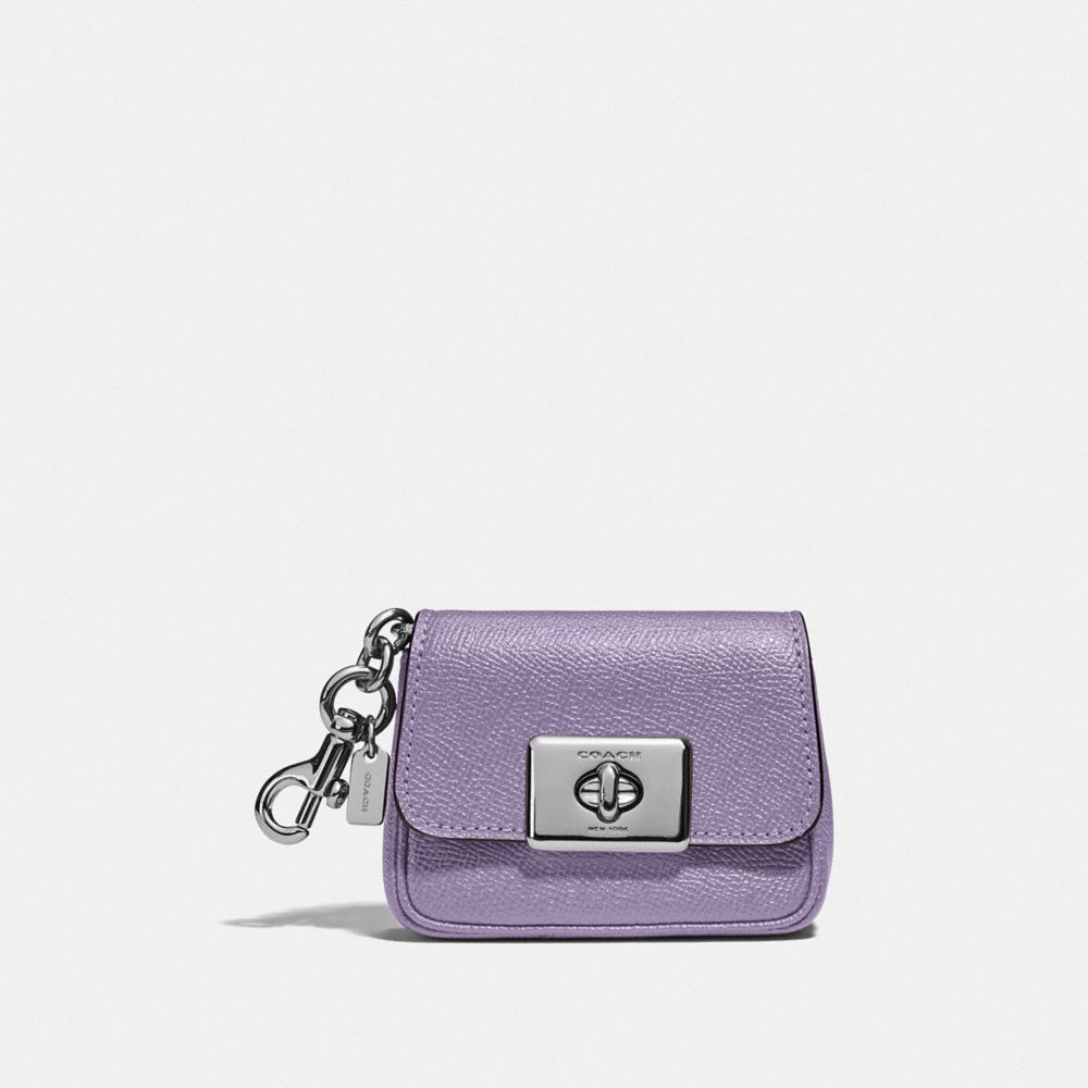 COACH F73858 - MINI CASSIDY COIN CASE SV/LILAC