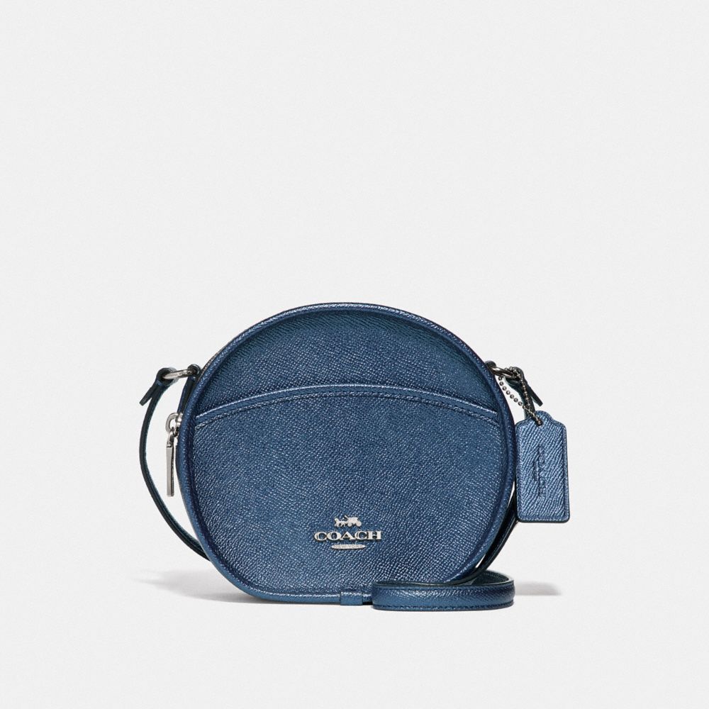 CANTEEN CROSSBODY - MIDNIGHT NAVY/SILVER - COACH F73971