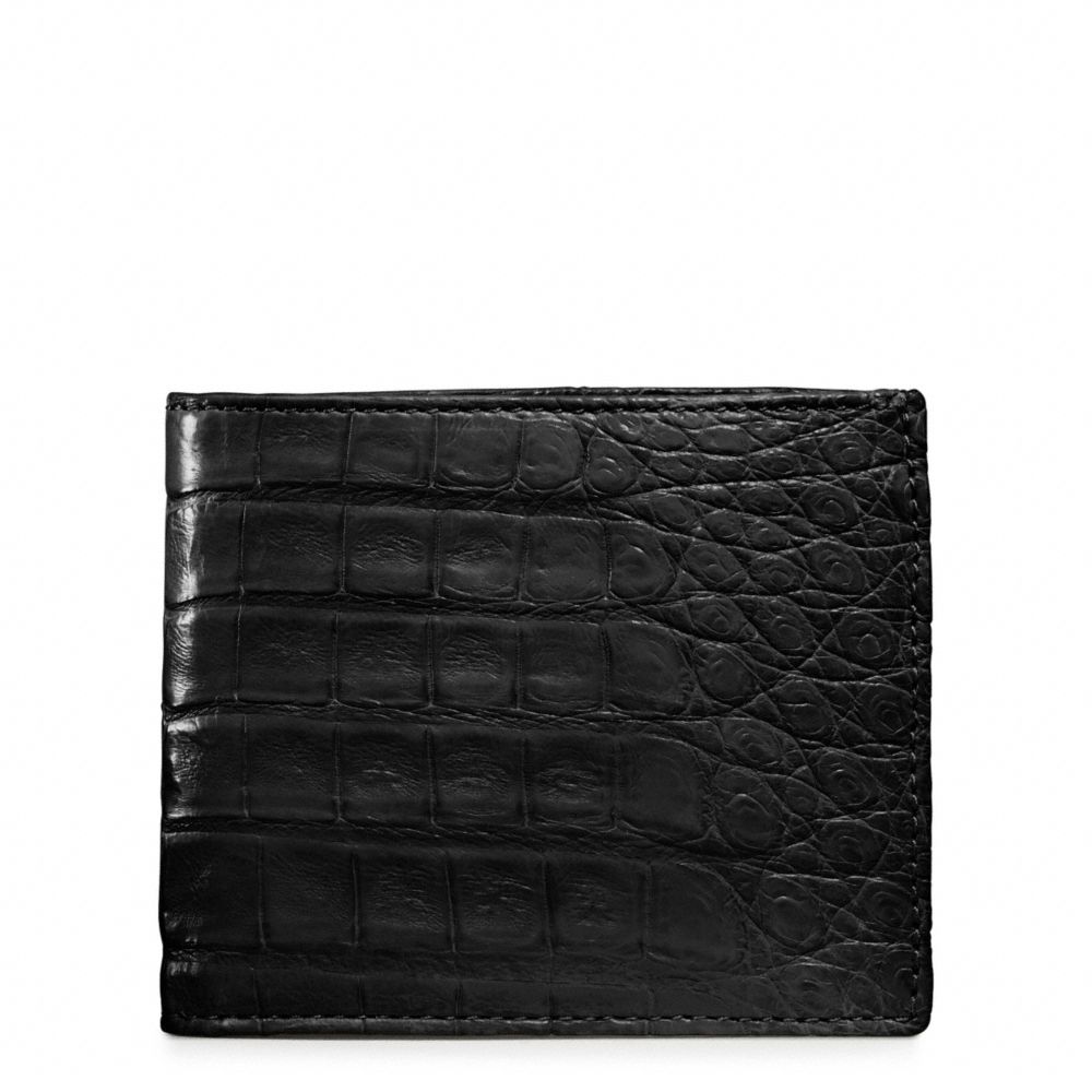 COACH EXOTIC SLIM BILLFOLD - ONE COLOR - F74263