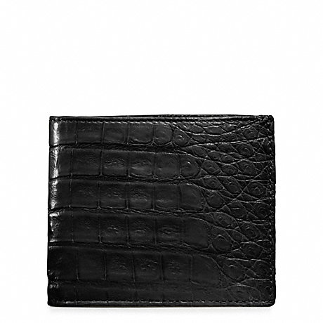 COACH F74263 EXOTIC SLIM BILLFOLD ONE-COLOR