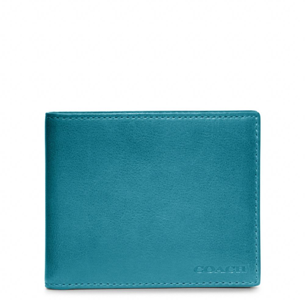 BLEECKER LEATHER SLIM BILLFOLD COACH F74305