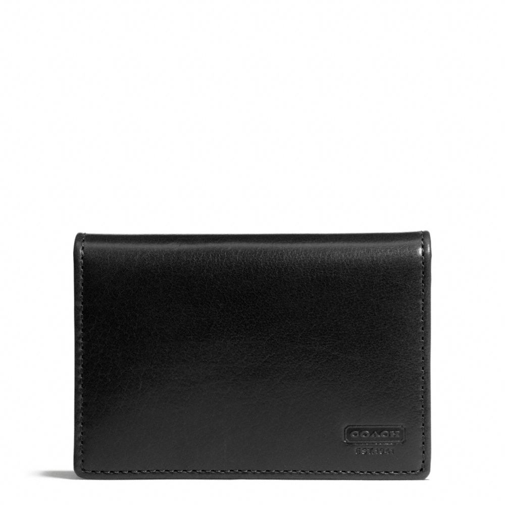 WATER BUFFALO TOPFOLD ID WALLET COACH F74455