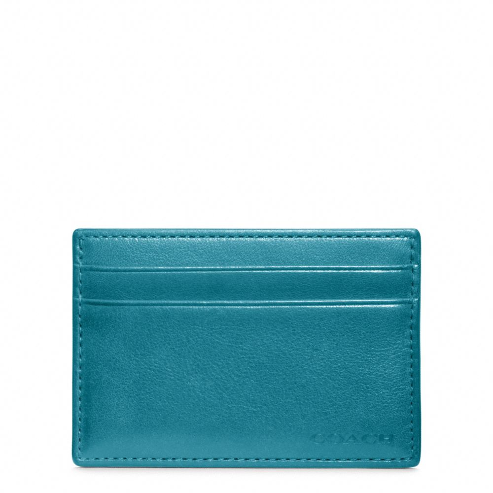 BLEECKER LEATHER ID CARD CASE - f74560 - F74560OCN