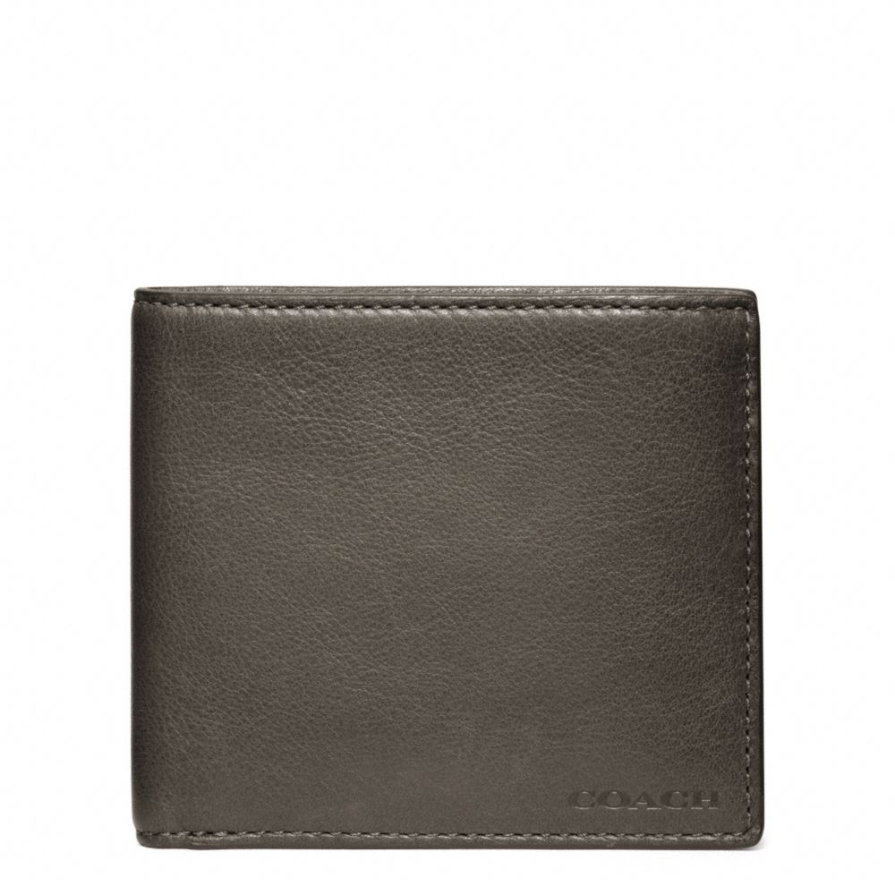 COACH F74561 Bleecker Leather Money Clip Single Billfold 