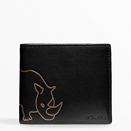COACH F74562 HUGO GUINNESS DOUBLE BILLFOLD ONE-COLOR