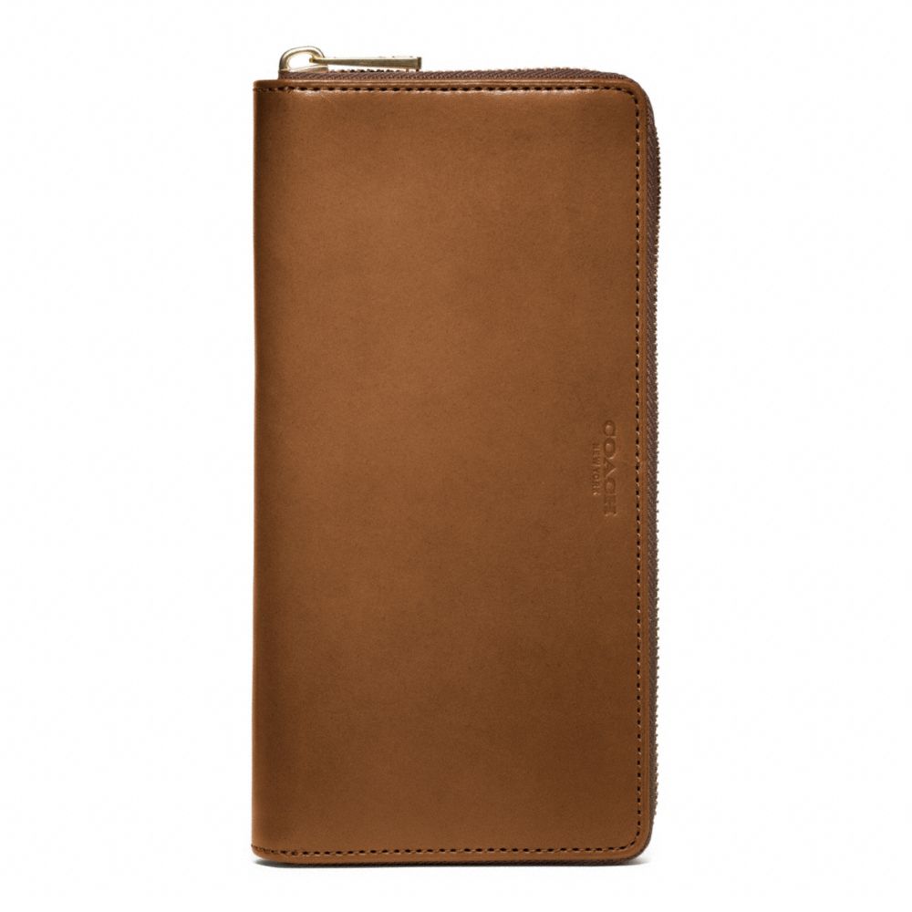 CROSBY DRESS LEATHER ACCORDION WALLET - f74605 - F74605DOE