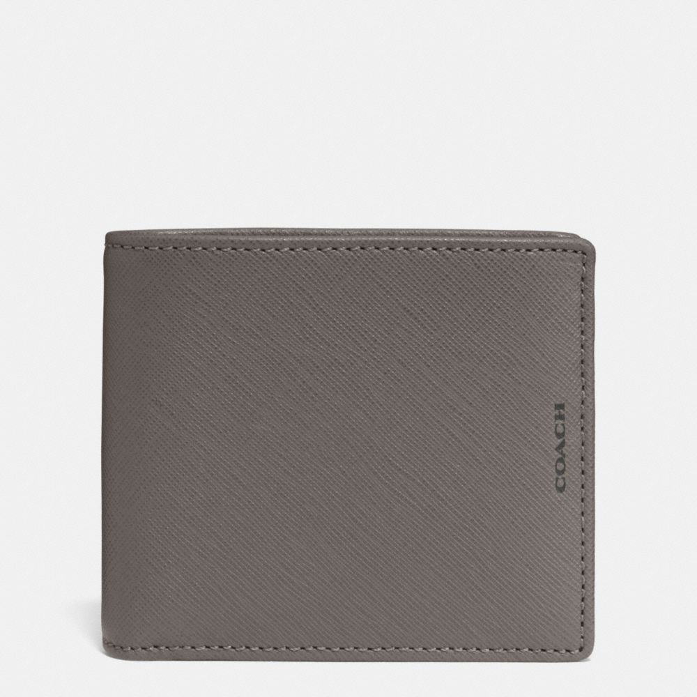 LEXINGTON SAFFIANO COMPACT ID WALLET - f74768 - STERLING