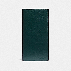 COACH F75009 Breast Pocket Wallet FOREST/NICKEL