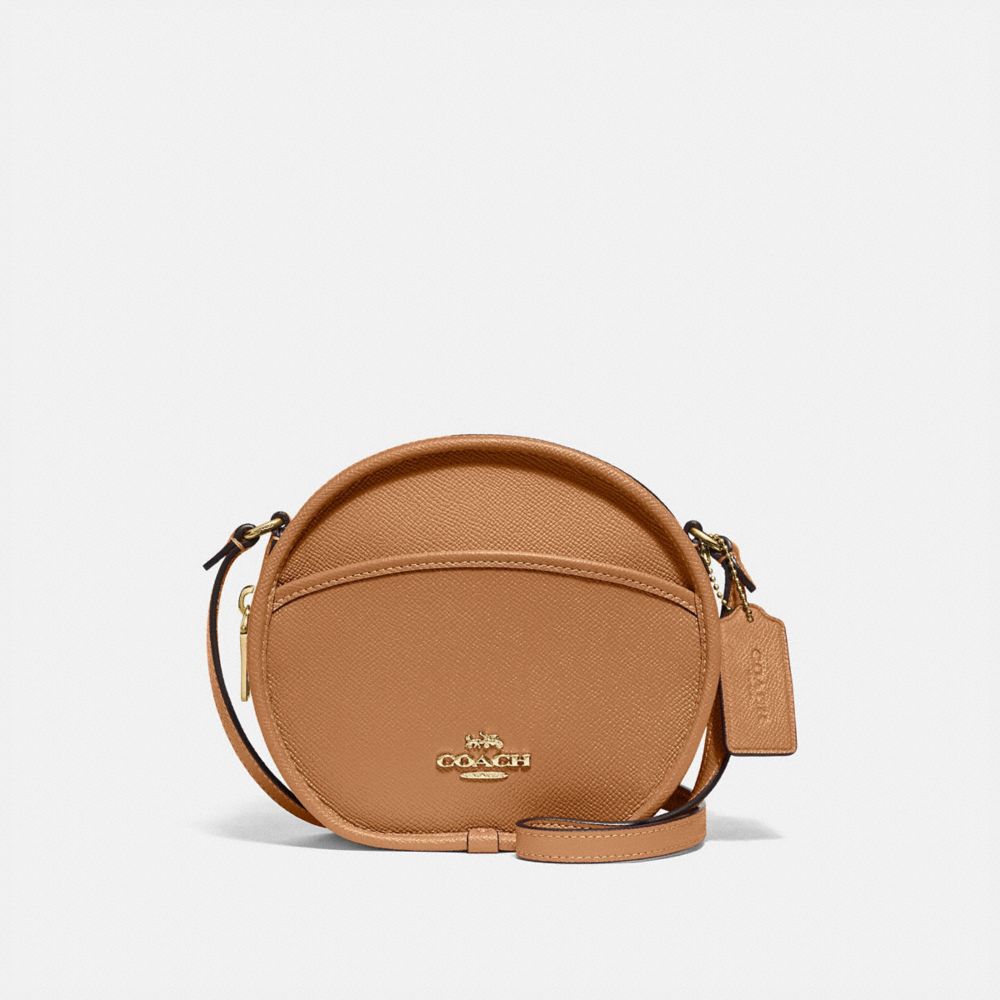 COACH CANTEEN CROSSBODY - LIGHT SADDLE/IMITATION GOLD - F75516