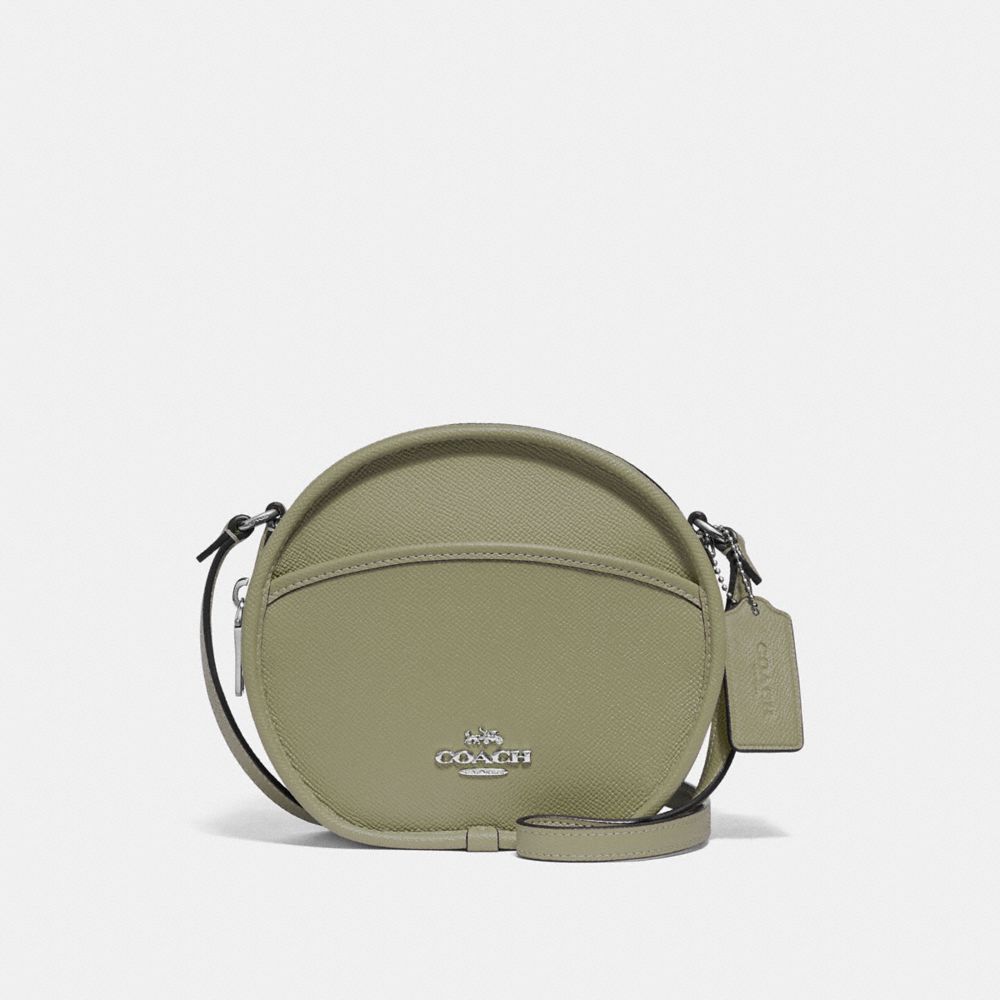 CANTEEN CROSSBODY - F75516 - LIGHT CLOVER/SILVER