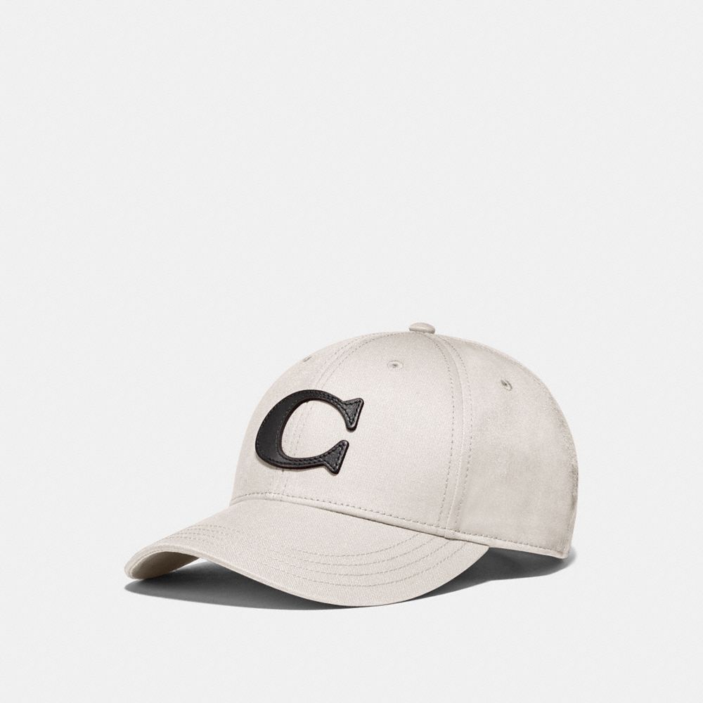 COACH F75703 VARSITY C CAP CHALK