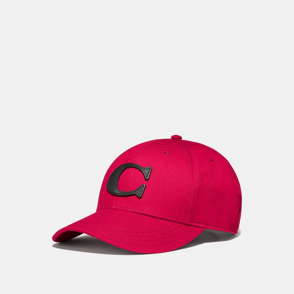 COACH F75703 Varsity C Cap RED