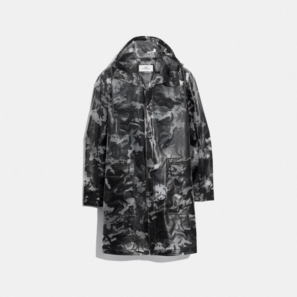 PRINTED SLICKER - TRANSPARENT CAMO - COACH F75708