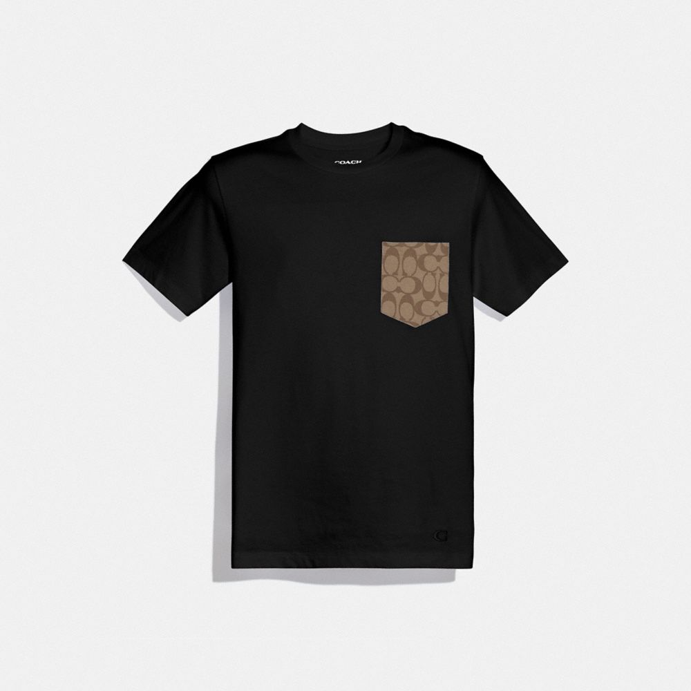 COACH F75710 Essential T-shirt BLACK