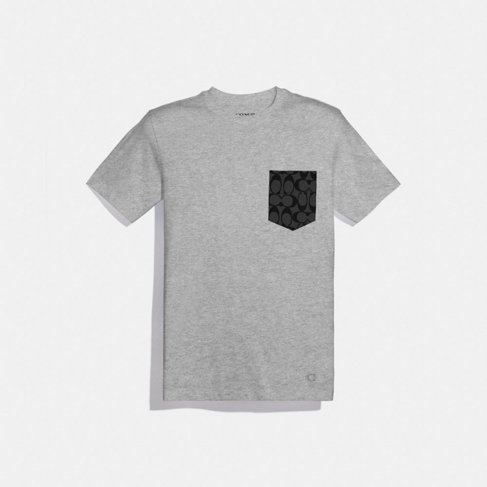 ESSENTIAL T-SHIRT - F75710 - HEATHER GREY