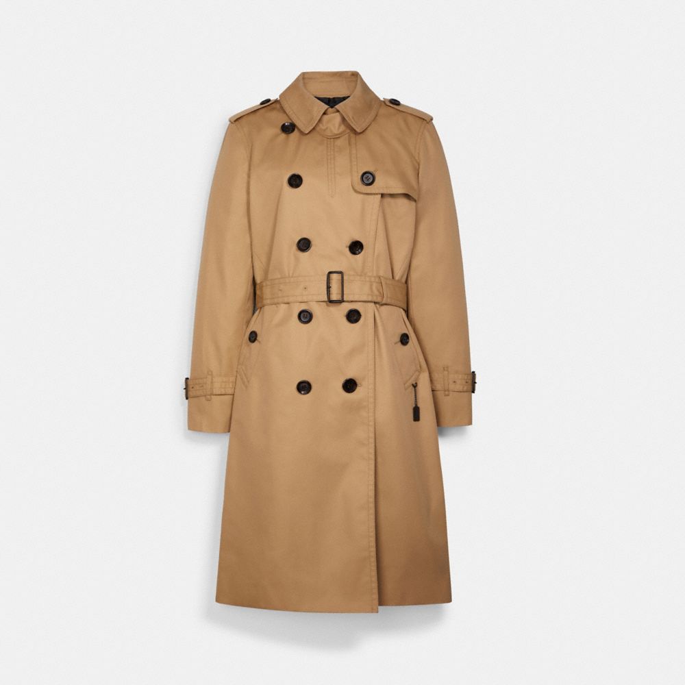 Long Trench - CLASSIC KHAKI - COACH F75804