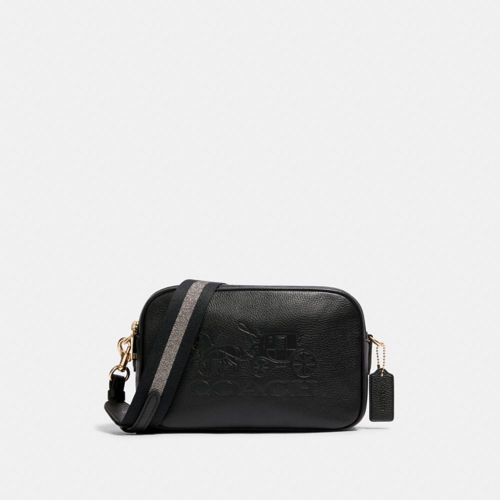 black and gold crossbody