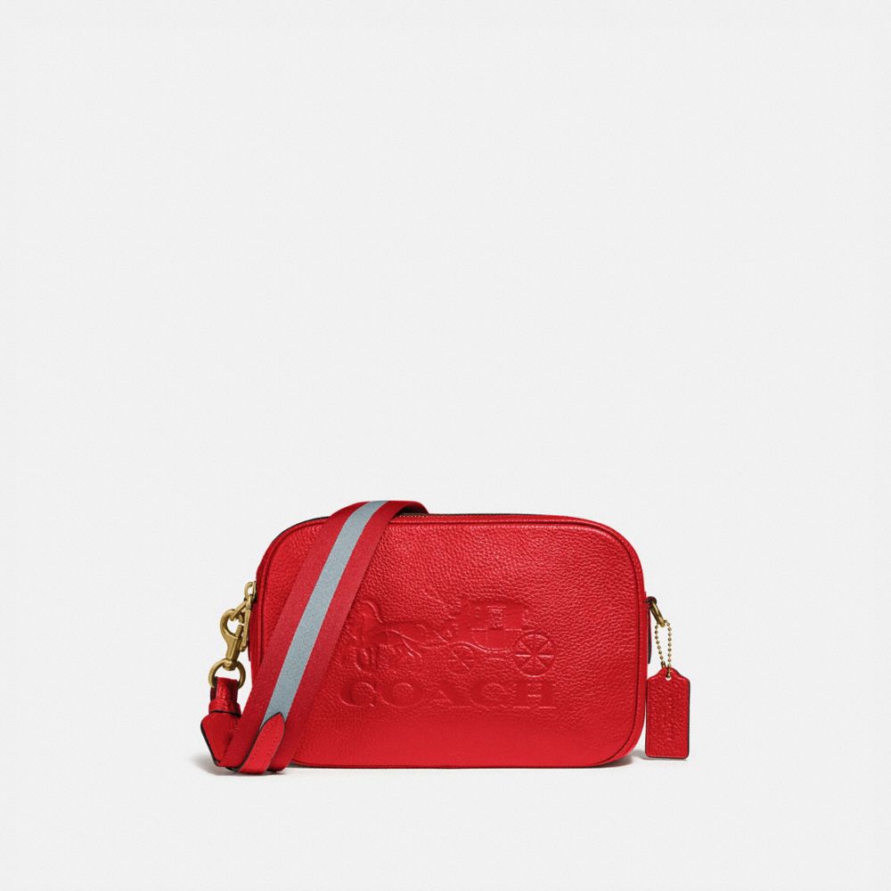 coach red crossbody