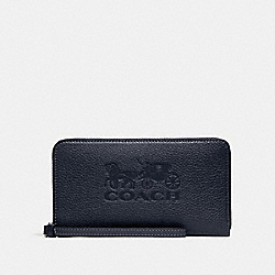 LARGE PHONE WALLET - F75908 - MIDNIGHT/SILVER