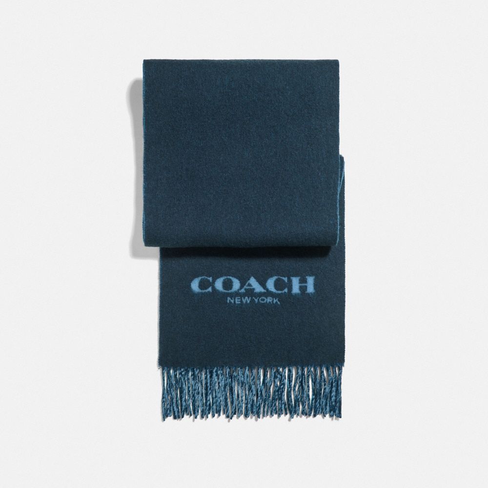 SIGNATURE SCARF - MDNV/WHBLU - COACH F76053