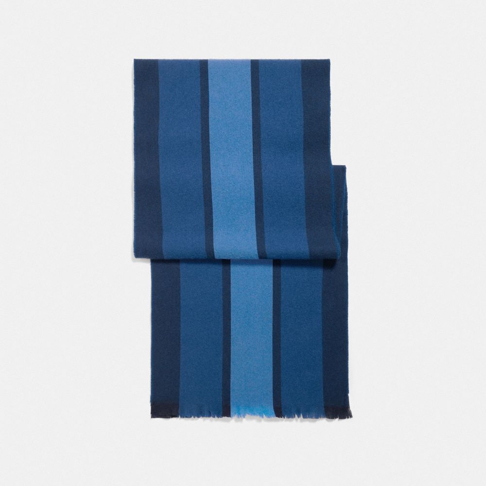 COACH F76059 VARSITY SPORT SCARF MIDNIGHT