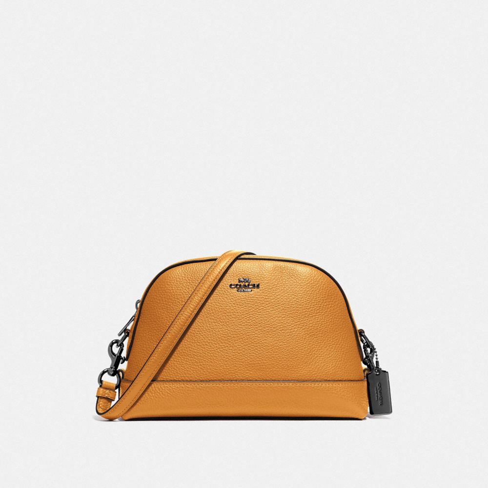 COACH F76673 Dome Crossbody QB/YELLOW