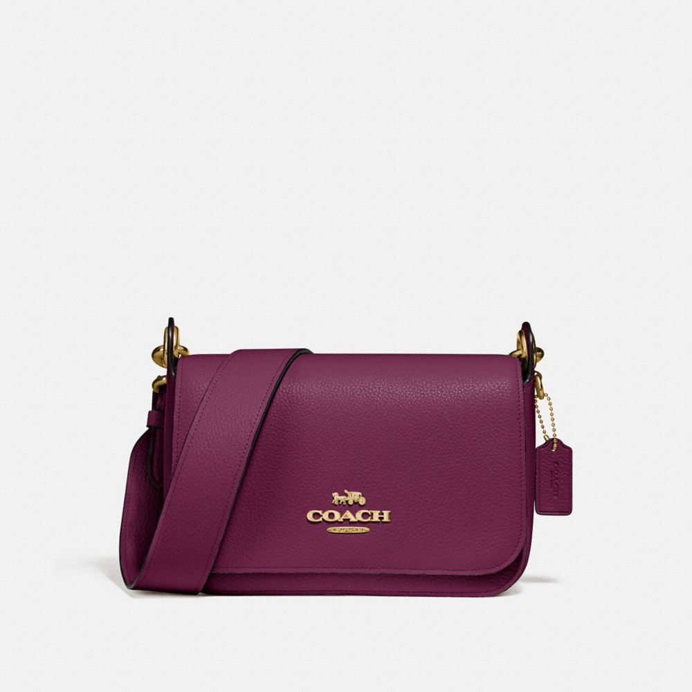 COACH F76698 Small Jes Messenger IM/DARK BERRY