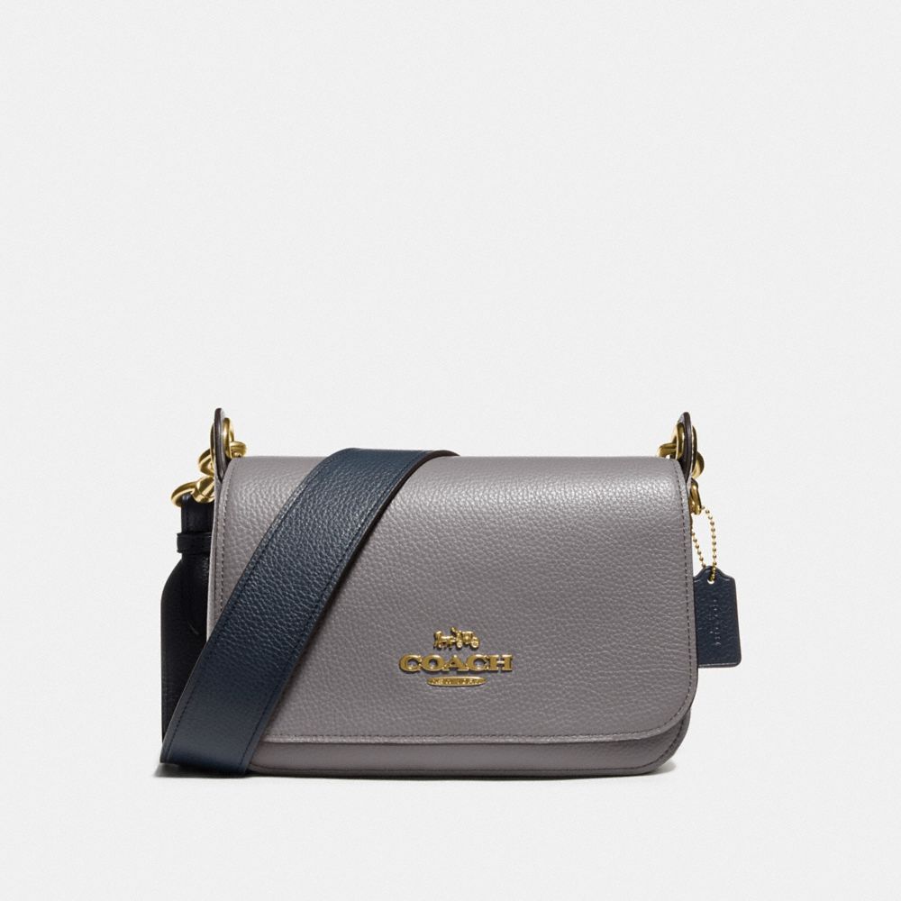 COACH SMALL JES MESSENGER IN COLORBLOCK - IM/HEATHER GREY CHALK MULTI - F76699IMP50