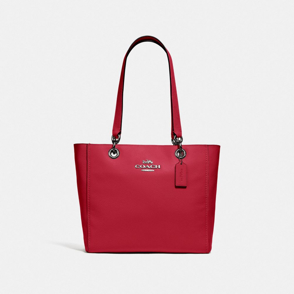 JES TOTE - SV/BRIGHT CARDINAL - COACH F76701