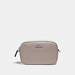 CONVERTIBLE BELT BAG IN COLORBLOCK - F76761 - GREY BIRCH MULTI/SILVER