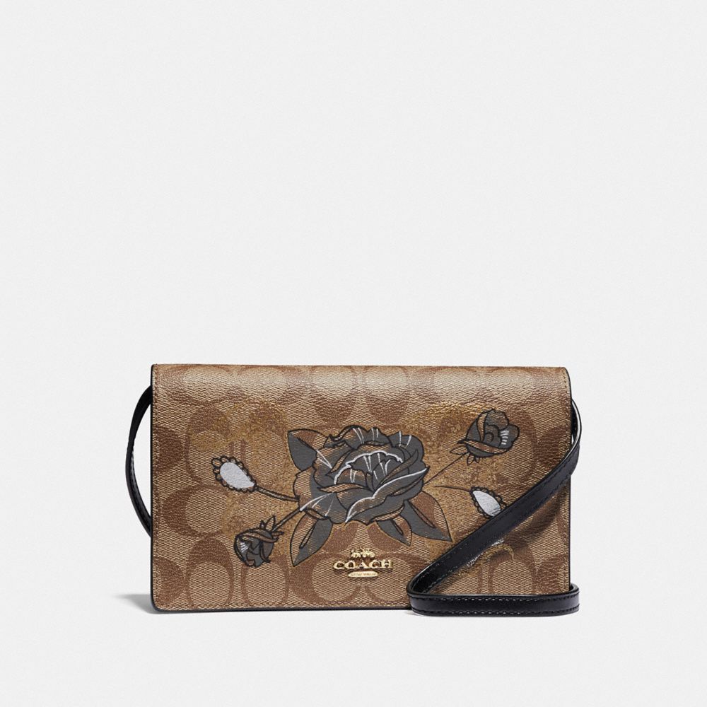 coach crossbody clutch outlet