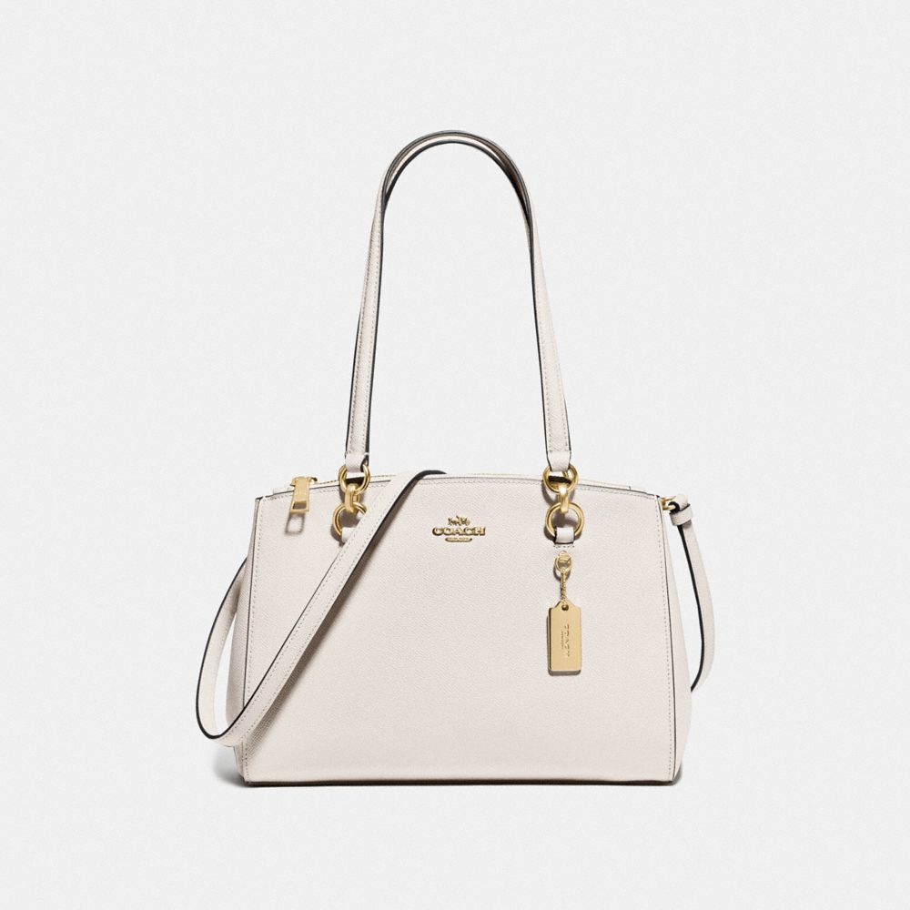 ETTA CARRYALL - F76938 - CHALK/GOLD