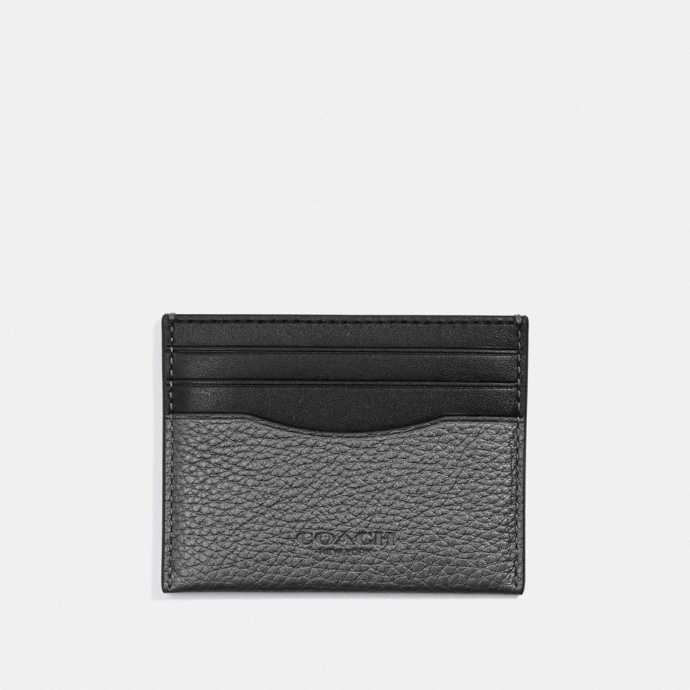 SLIM CARD CASE - QB/GUNMETAL - COACH F76970