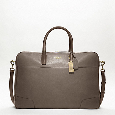COACH CROSBY LEATHER SOFT SUITCASE -  - f77248