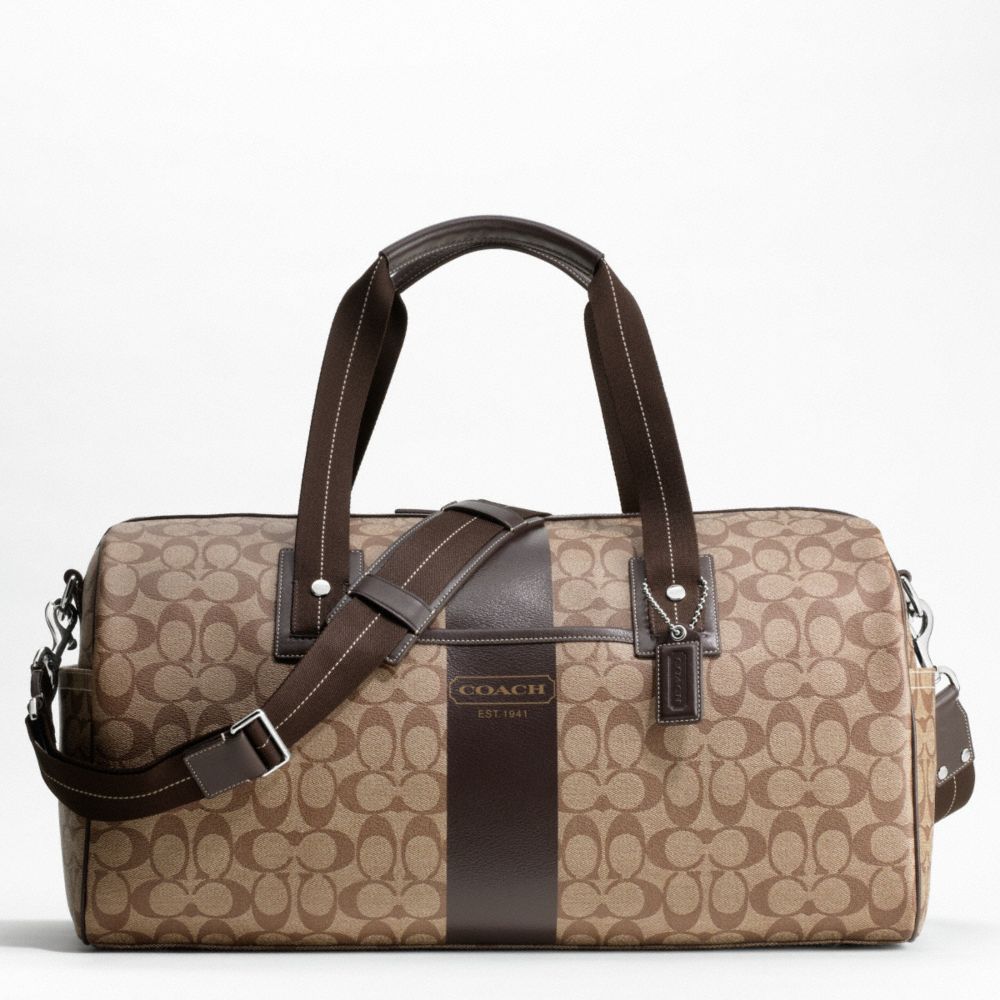coach mens overnight bag