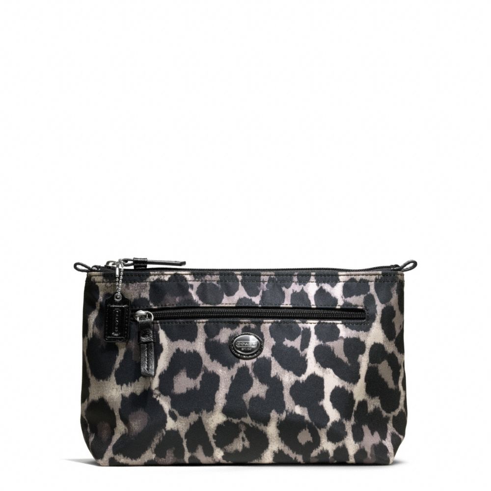 COACH GETAWAY OCELOT PRINT COSMETIC POUCH - ONE COLOR - F77430