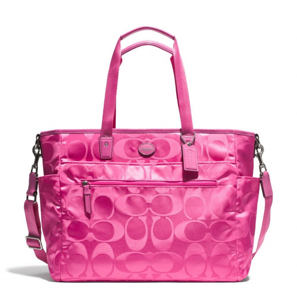 COACH SIGNATURE NYLON BABY BAG - ONE COLOR - F77577