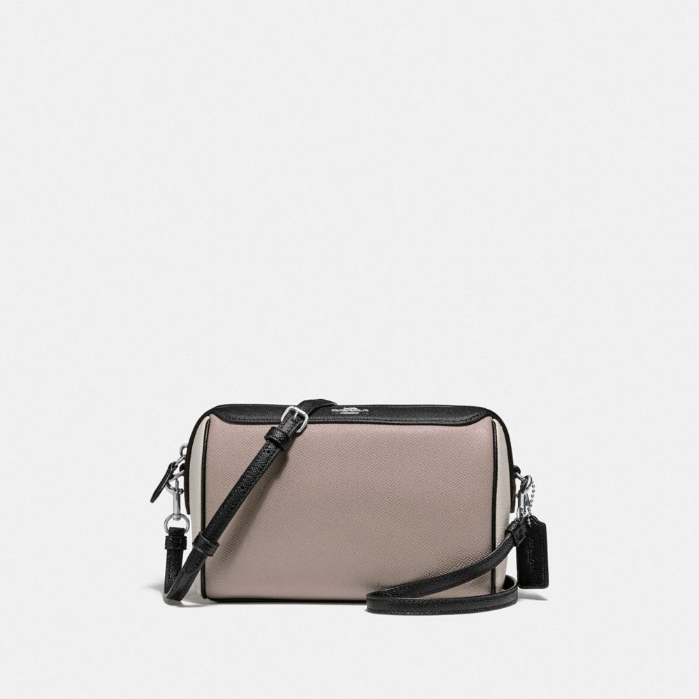 COACH BENNETT CROSSBODY IN COLORBLOCK - GREY BIRCH MULTI/SILVER - F77685